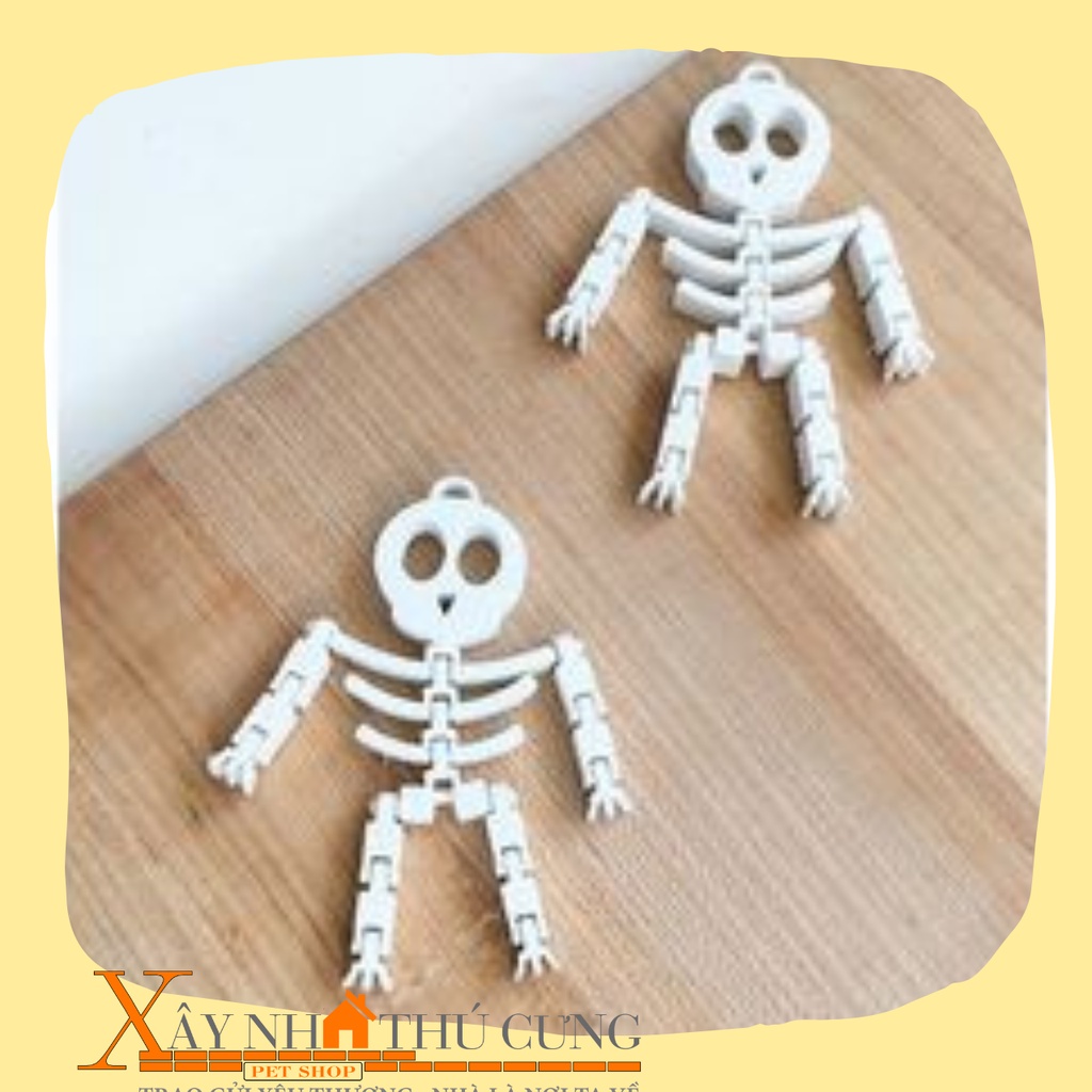 Móc khóa bạch cốt tinh lúc lắc - ms28