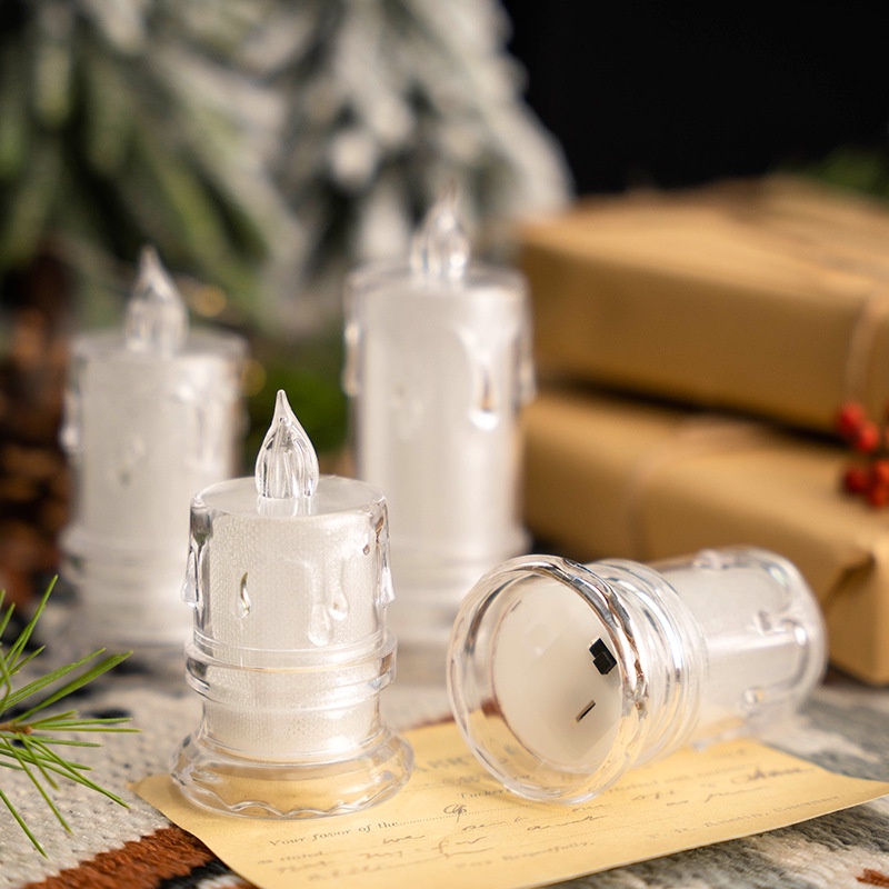 Đèn led hình ngọn nến không lửa chạy bằng pin