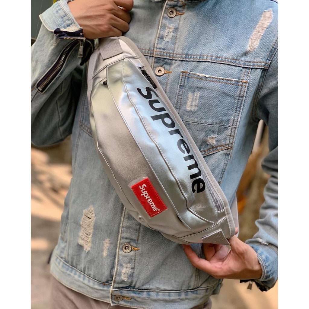 🔥[𝑩𝑨𝑪𝑲 𝑻𝑶 𝑺𝑪𝑯𝑶𝑶𝑳] Túi đeo chéo Supreme Da PU CAO CẤP - Unisex Trendy 2019 -  GIÁ RẺ - CAM KẾT CHẤT LƯỢNG | BigBuy360 - bigbuy360.vn