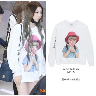 (Có sẵn) Áo nỉ ADLV chính hãng đủ bill