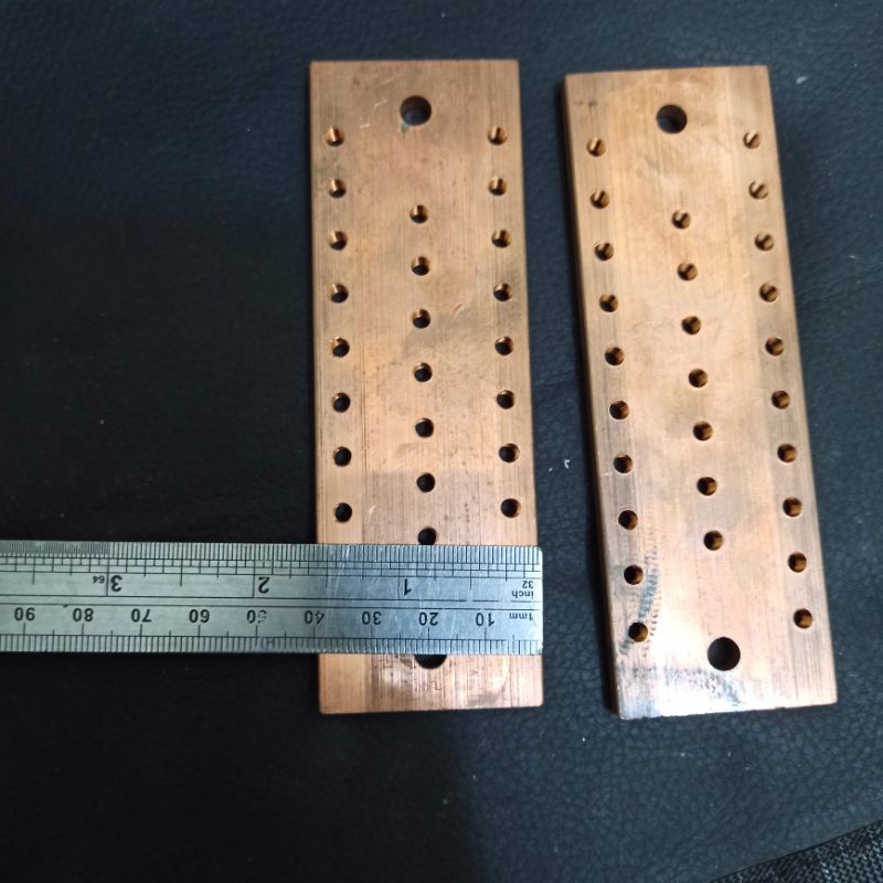Miếng Đồng Chế Kẹp Kim Máy Hàn Cell Pin