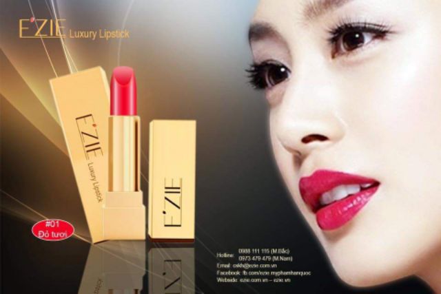 EZIE Luxury (Son Lì Dưỡng Môi Cao Cấp E’ZIE)