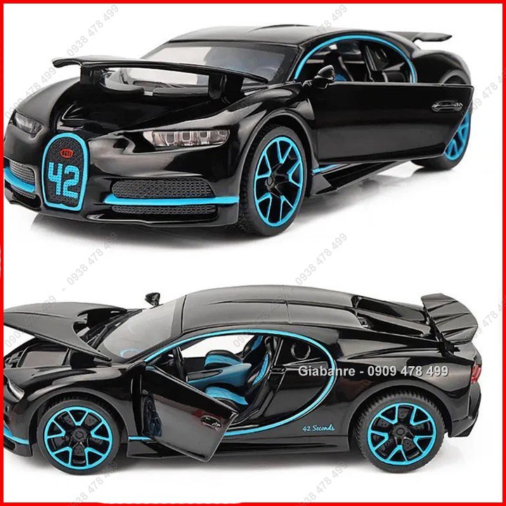 Xe Mô Hình Kim Loại Bugatti Chiron Tỉ Lệ 1:32 - Miniauto - 9656