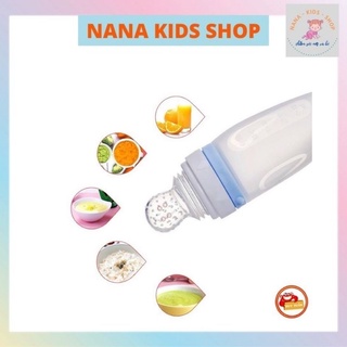 Thìa đút sữa, tập nhai 2 in 1 cho bé không chịu ty bình, biếng ăn