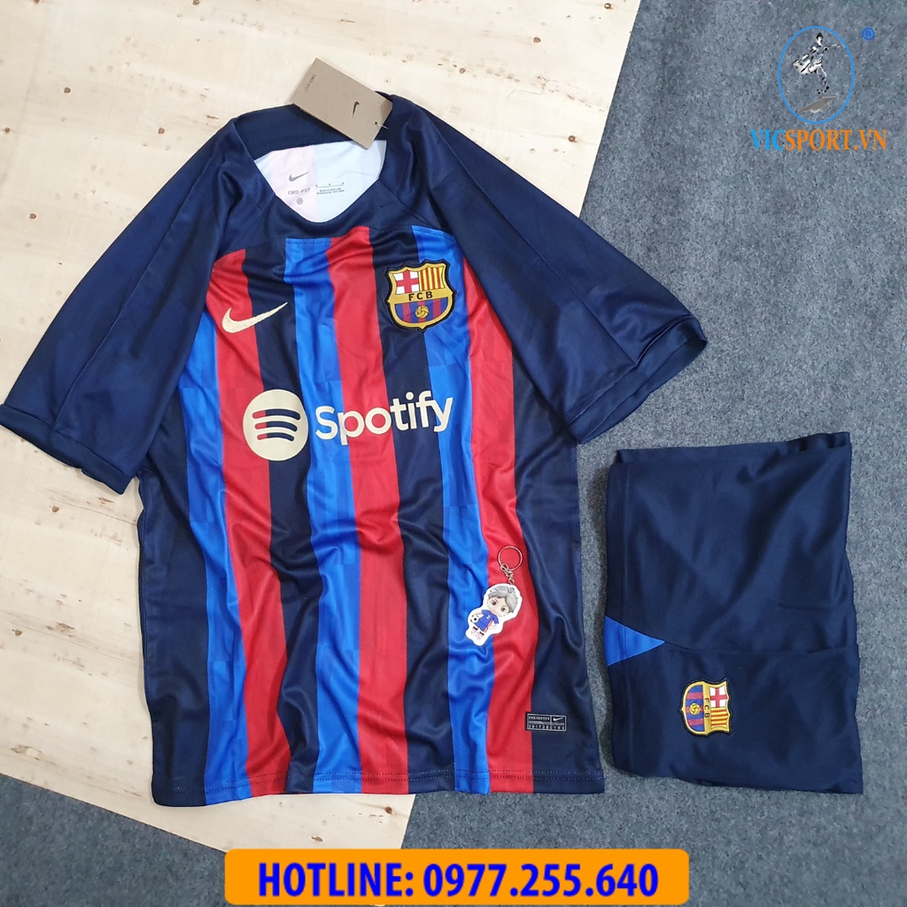 Quần Áo Bóng Đá CLB BARCELONA 2022-2023 Hàng Thái Cao Cấp F2 - Vicsport