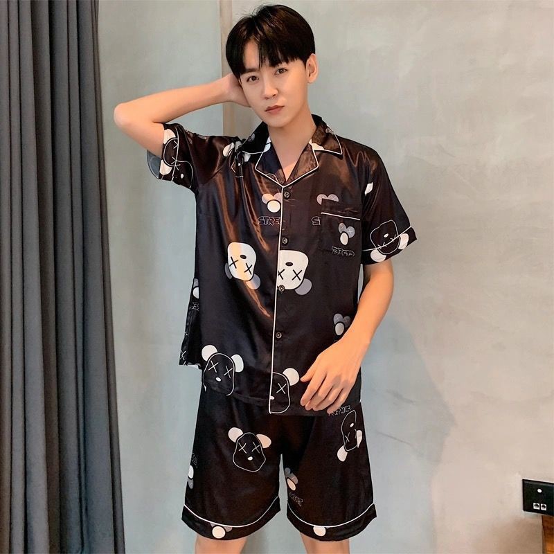 Bộ Đồ Ngủ Pijama Ngắn Tay Thời Trang Dành Cho Các Cặp Đôi | BigBuy360 - bigbuy360.vn
