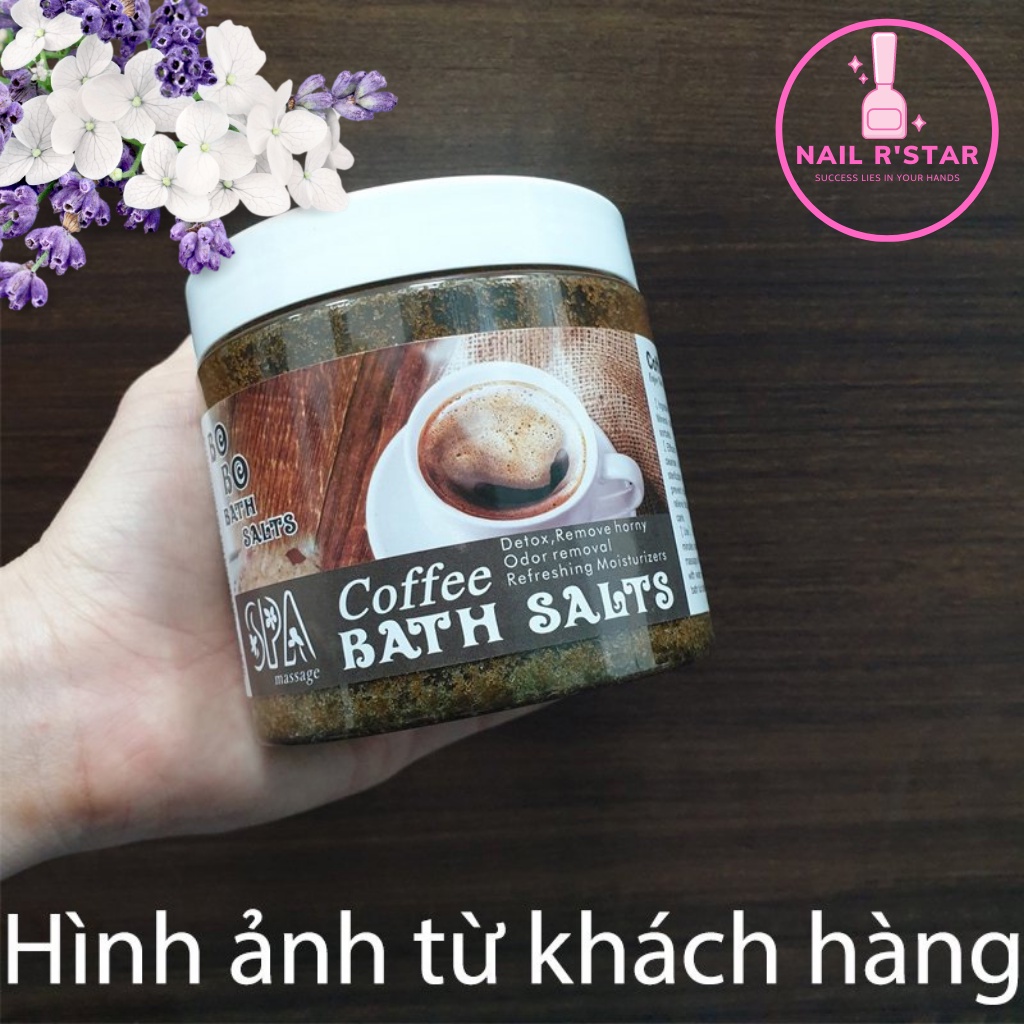 Muối ngâm chân spa BoBo chính hãng - Muối massage chà gót chân, loại bỏ tế bào chết giúp da mềm mịn  RSTAR