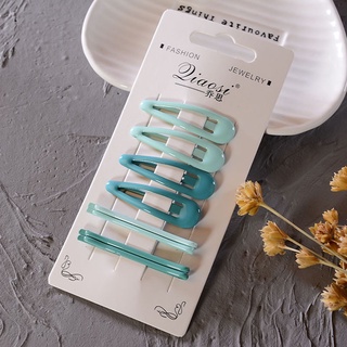 Set 6 Kẹp Tóc Dễ Thương Cho Bé Gái
