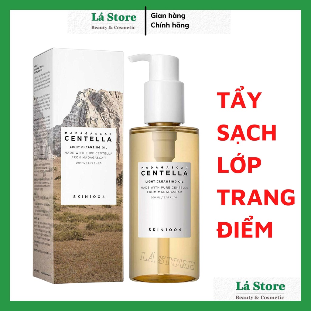 Dầu Tẩy Trang Chiết Xuất Rau Má Skin1004 Madagascar Centella Light Cleansing Oil 200ml