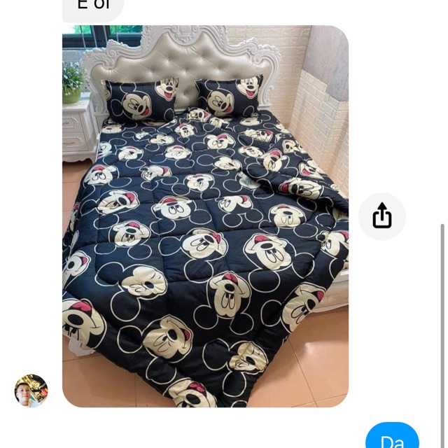 Bộ chăn ga fb Tô mẫn