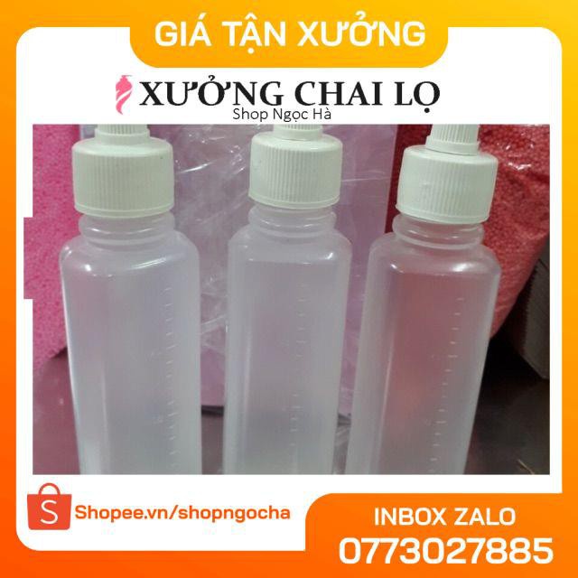 Chai nhựa nhỏ giọt AC 50ml/100ml / chai lọ chiết mỹ phẩm