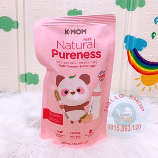 Nước rửa bình K-Mom / Kmom Hàn Quốc(MẪU MỚI NHẤT)
