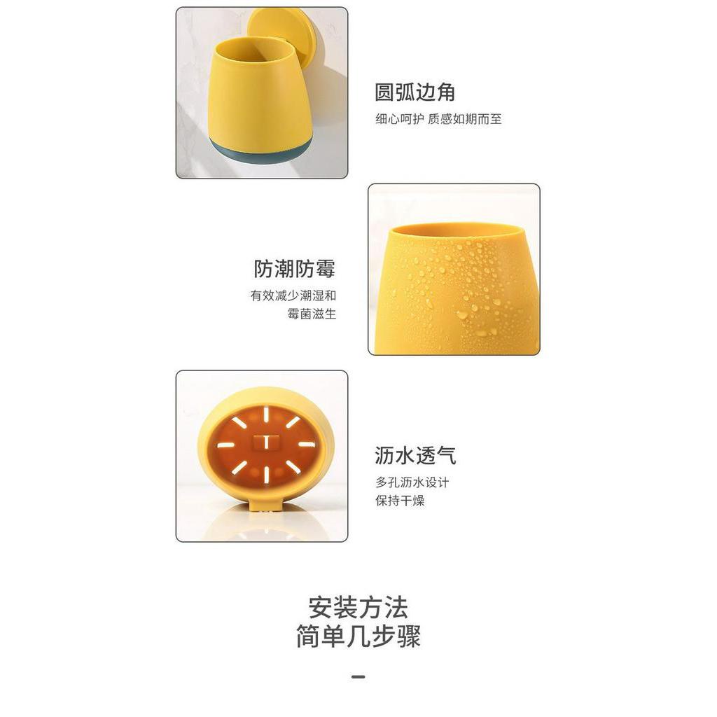 Giá đựng bàn chải đánh răng gắn tường tiện dụng