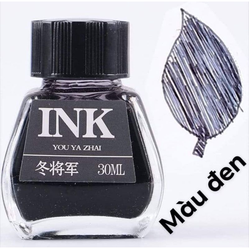 Bút lông bơm mực, mực ink loại tốt