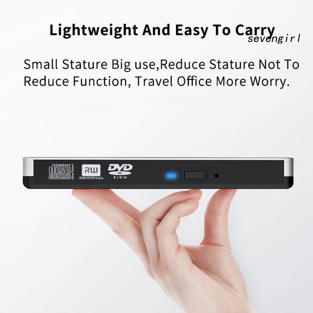Đầu Đọc Đĩa Dvd-Rom Cd-Rw Dvd-Rw Dvd-Rw Kết Nối Usb 3.0 Cho Laptop Pc | BigBuy360 - bigbuy360.vn