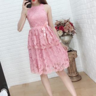 Đầm xoè ren thiết kế cao cấp