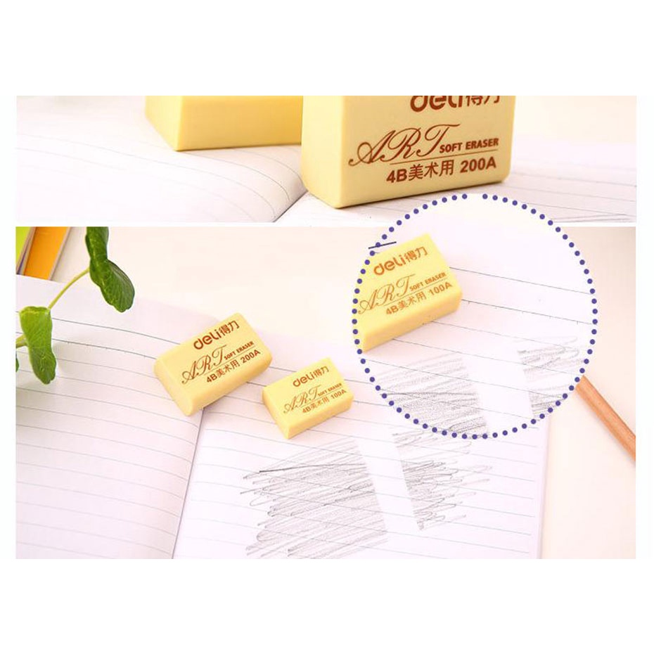 Set 5 Cục Tẩy 4b Mềm Mại Tiện Dụng Cho Các Bé