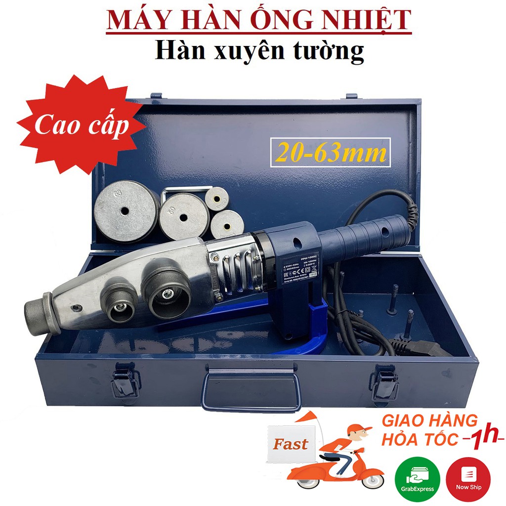 Máy hàn ống nhiệt - Hàn ống PPR - Máy hàn ống nước chịu nhiệt cao cấp 20-63mm