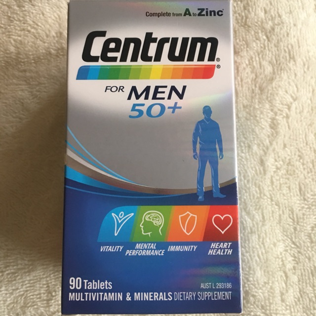 Centrum men 50+ Vitamin dành cho nam giới trên 50 tuổi