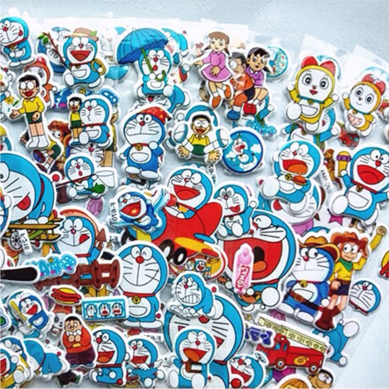 Set 10 Tấm Sticker Hello Kitty Dễ Thương Dán Trang Trí