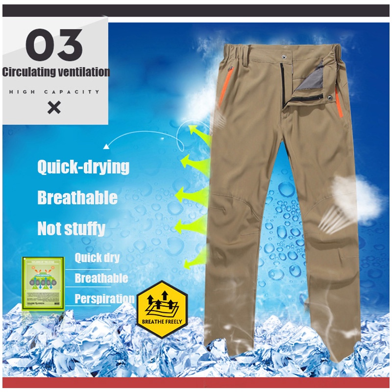 Quần Thể Thao Leo Núi Thoáng Khí Nhanh Khô Thời Trang Hè Thu