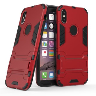 Ốp điện thoại 2 lớp chống sốc có chân đỡ cho Apple iPhone 8