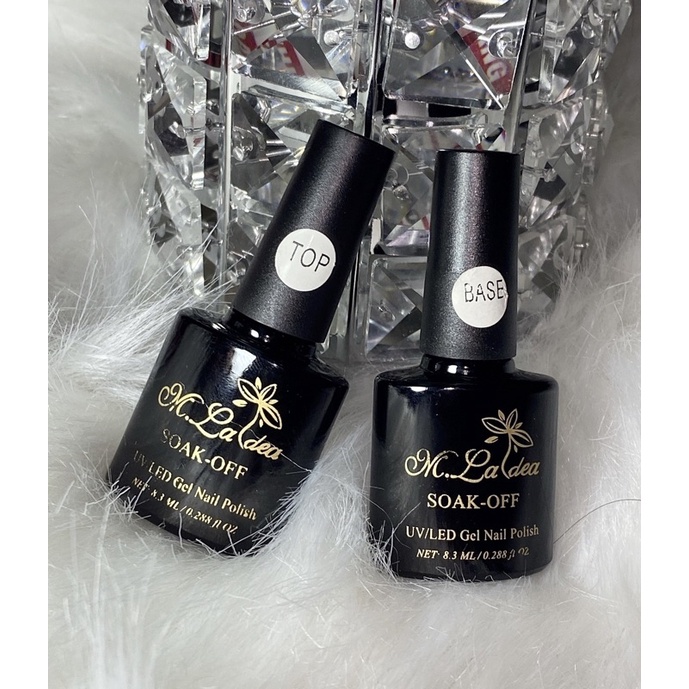 Sơn thạch MLADEA sơn móng tay tone màu thạch hồng đỏ nâu xanh mã 19 đến 36