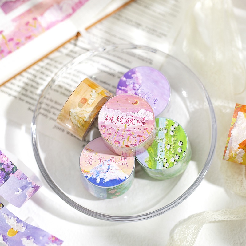 Băng keo dán trang trí sổ lưu niệm 3m kiểu vintage diy