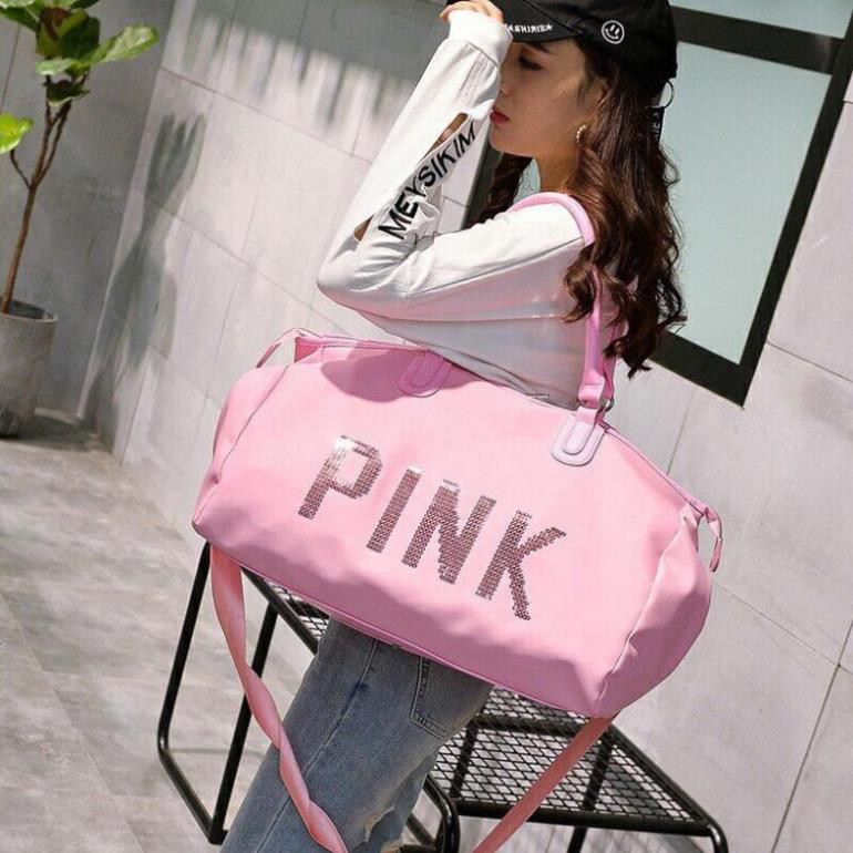 TÚI DU LỊCH PINK HÀNG NEW TRÌNH LÀNG