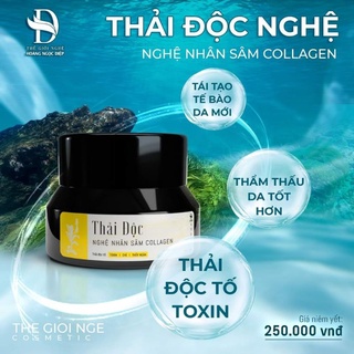 Mặt nạ thải độc nghệ nhân sâm collagen