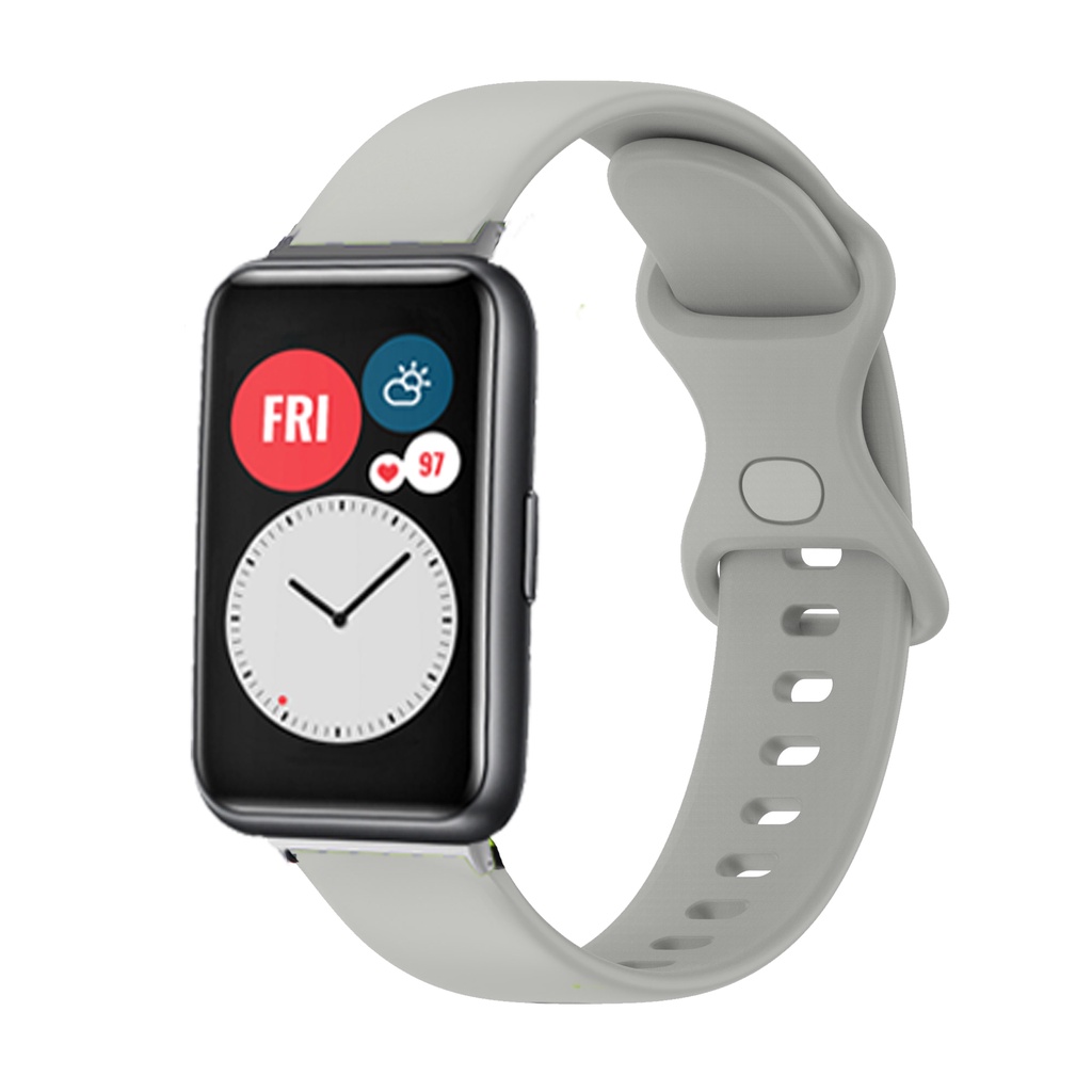 Dây Đeo Silicone Mềm Cho Đồng Hồ Thông Minh Huawei Watch fit /New Watch