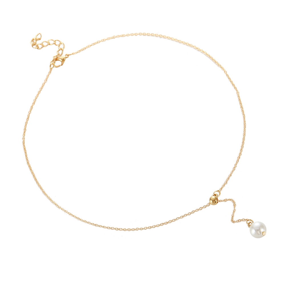 Dây Chuyền Ngọc Trai Đơn Giản Cho Nữ