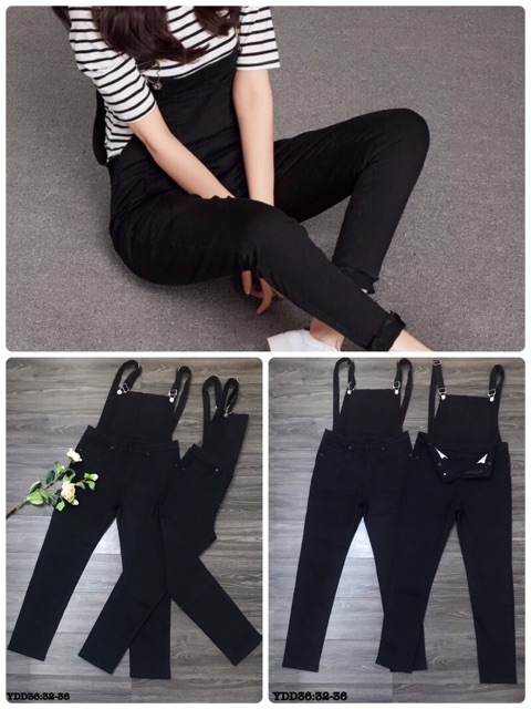 Bigsize Yếm đen dài YDD36(32-36)