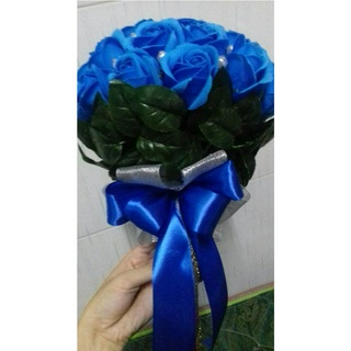 Hoa cưới hoa hồng sáp thơm