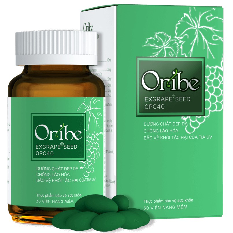 Viên Uống Đẹp Da Chống Oxy Hóa Oribe (Hộp 30 Viên)