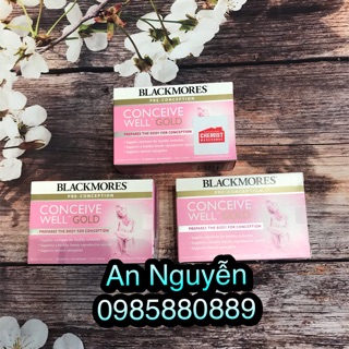 Blackmores uống trước khi có kế hoạch có em bé