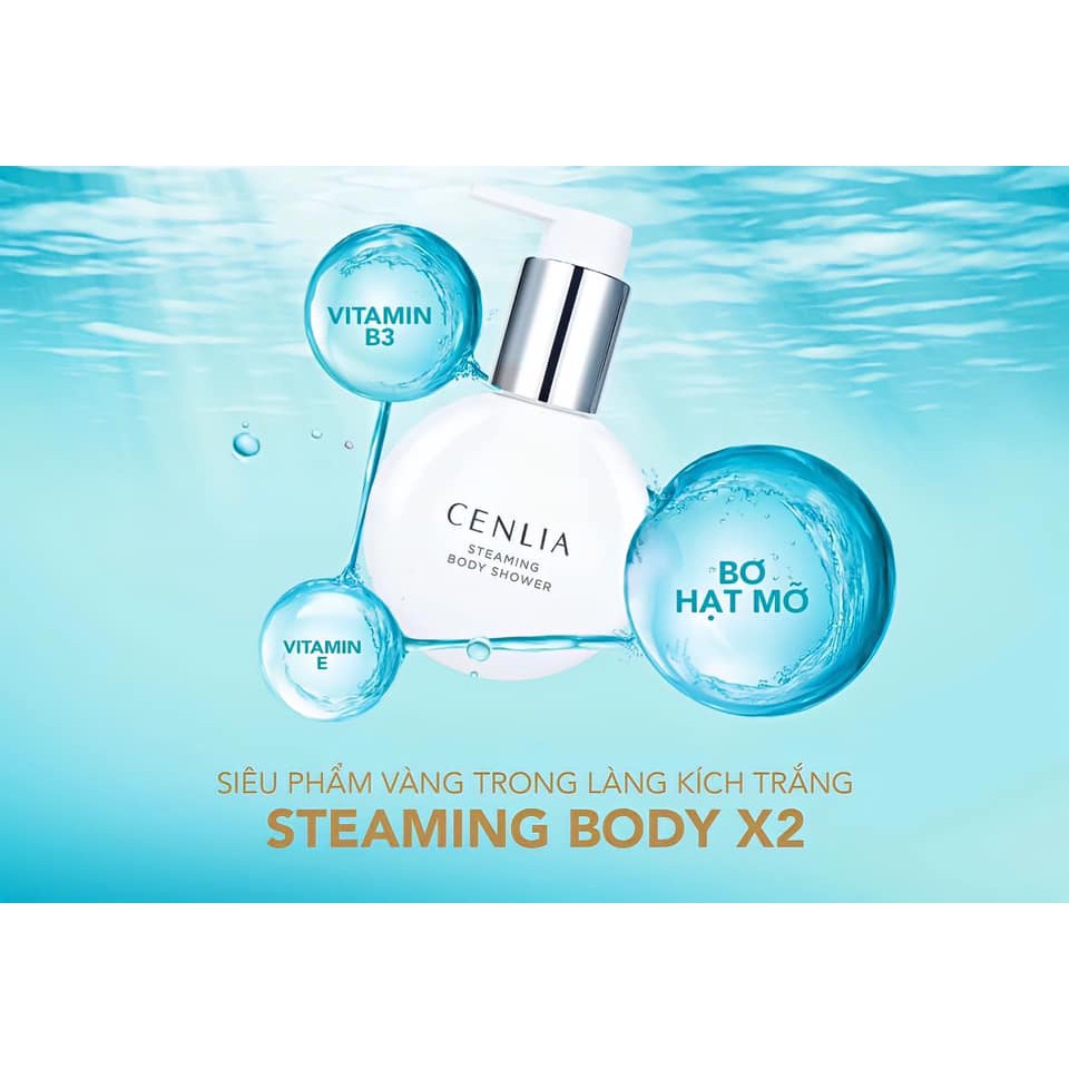 Ủ TRẮNG BODY BẬT TONE MẠNH CHIẾT XUẤT TINH THỂ NƯỚC CENLIA (Hàn quốc) | BigBuy360 - bigbuy360.vn