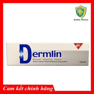 DERMLIN tuýp 10g - Hỗ trợ giảm để lại sẹo với các vết thương cấp tính trên da