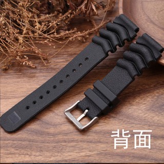 Áp dụng Dây đeo Silicone cho Nam số 5 Ma nước đóng hộp răng Đỏ lặn 007 bào ngư nhỏ MM Kim khóa 22 20mm