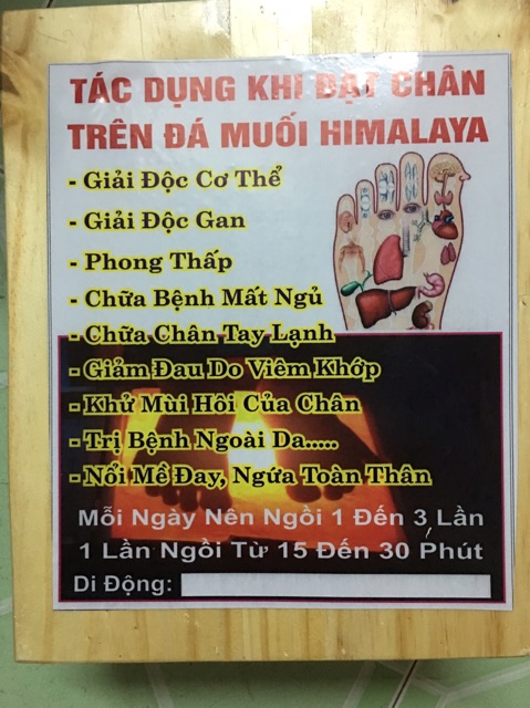 Bán đá muối Himalaya