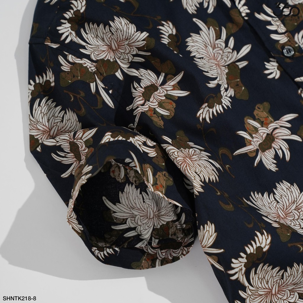 Áo sơ mi nam 360 BOUTIQUE ngắn tay họa tiết - SHNTK218-8 | BigBuy360 - bigbuy360.vn