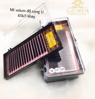Mi Siêu Cong_Mi Độ Cong U_Chất Mi Thương Hiệu COCO Đen_Hút Keo Bám Tốt_Lannoimi_lannoimi6666