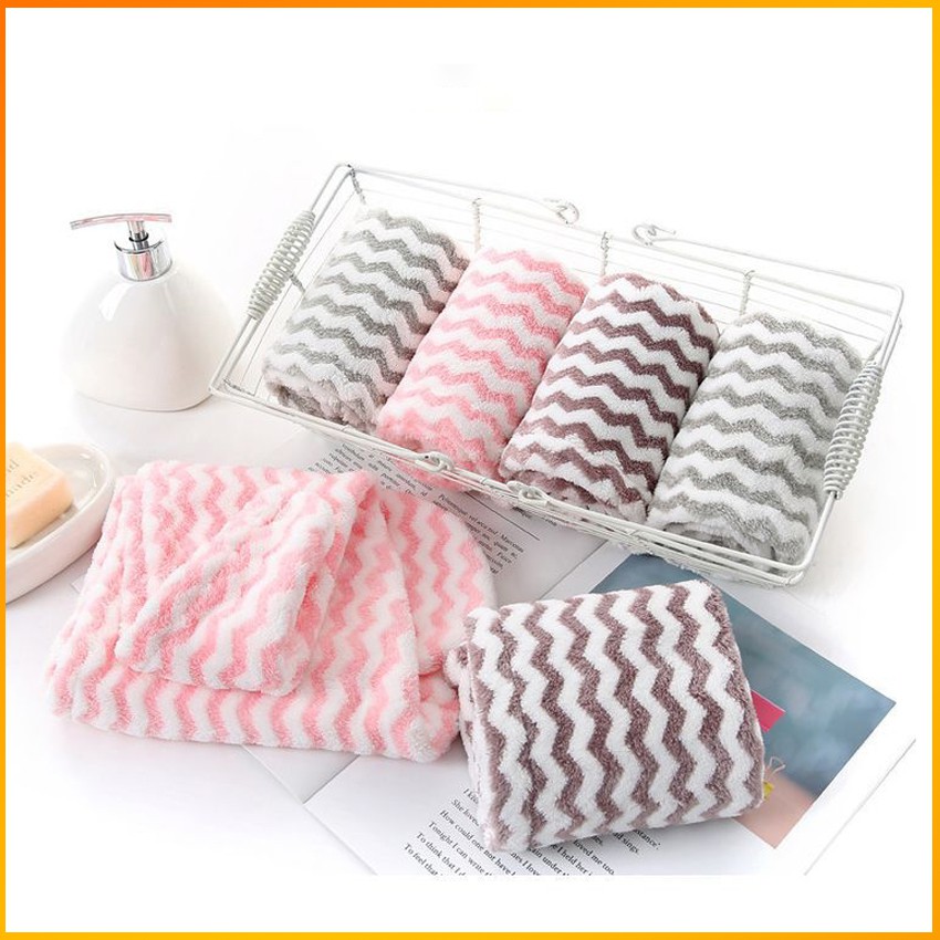 Khăn mặt Hàn Quốc cotton - Khăn lông cừu siêu thấm nước kich thước 30 x 50 cm – MIAN MART