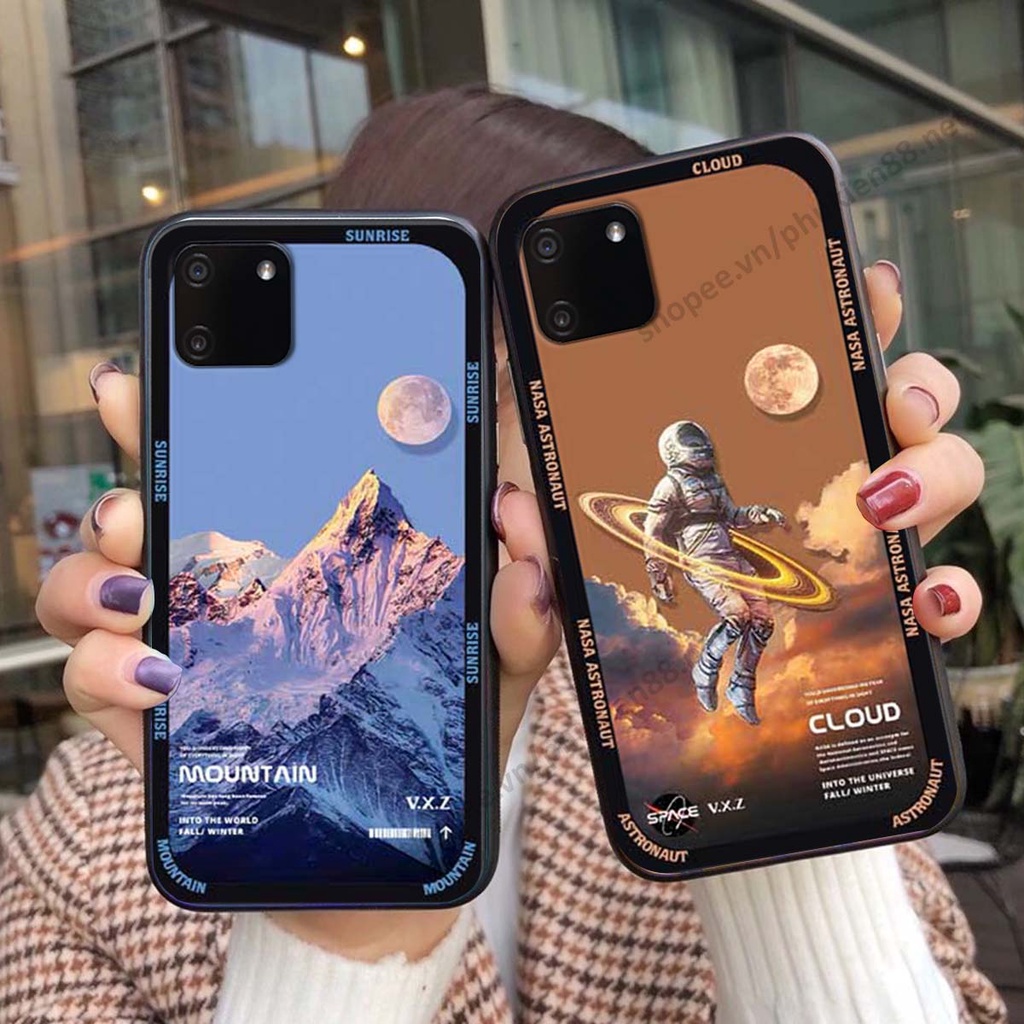 Ốp Realme C11 hình vũ trụ, mountain, cloud phong cách cá tính