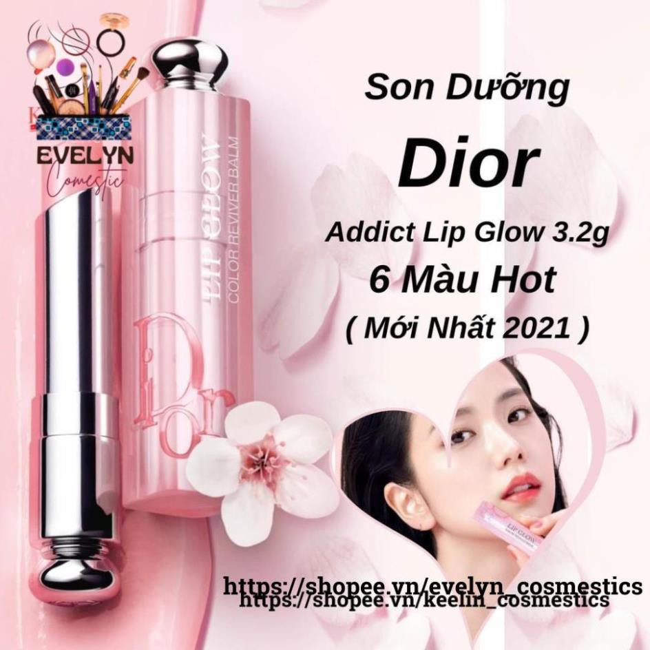 Son Dưỡng Dior 2021 Addict Lip Glow 3.2g 6 Màu Hot – dưỡng ẩm mướt môi