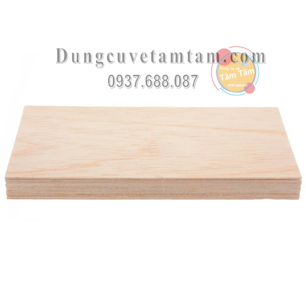[ TÂM TÂM ]-Gỗ Basa làm mô hình, Gỗ Ba sa nhẹ làm mô hình bản rộng 10cm -Mô Hình