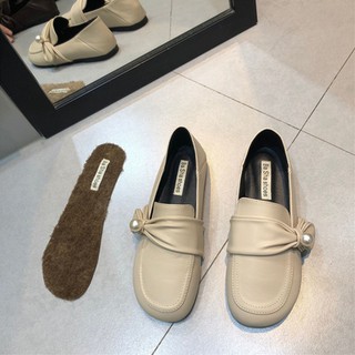[ORDER] Giày ulzzang thắt nơ đính hạt ba màu (ảnh thật ở cuối)