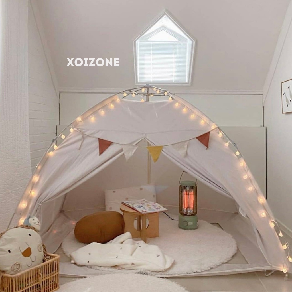 Lều cắm trại tại nhà cho bé và gia đình/ One-touch heating tent for baby &amp; family