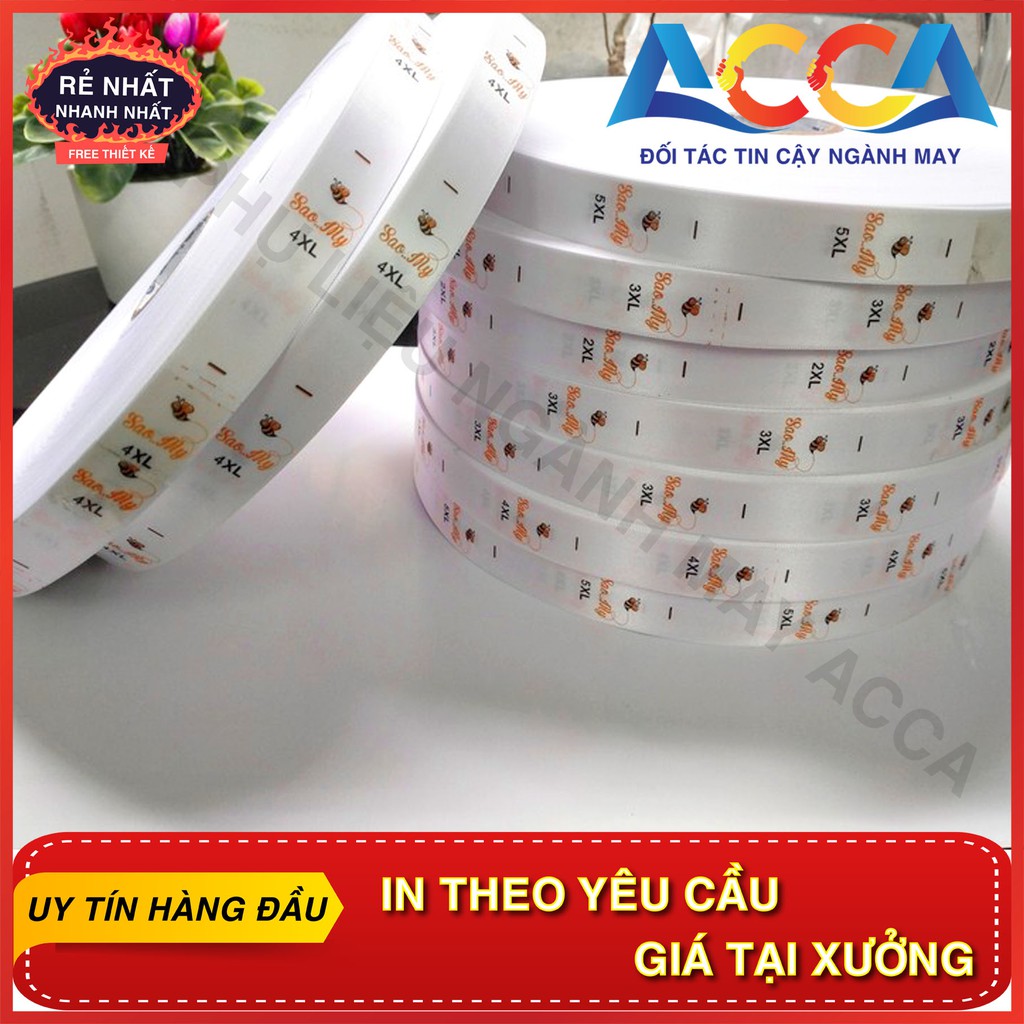 MÁC LỤA SATIN BÓNG ĐẸP, MỀM MỊN_IN NHÃN MÁC ACCA