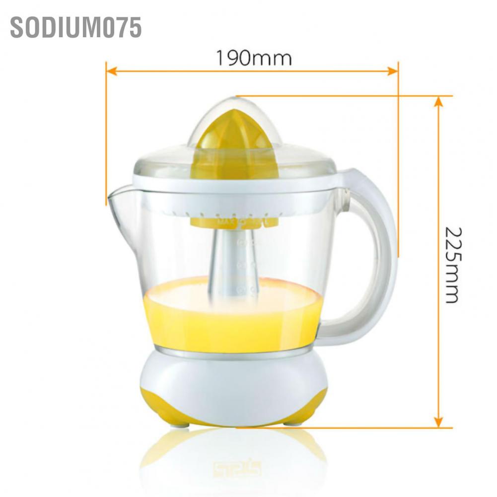 Sodium075 Máy ép trái cây điện tự động an toàn nhỏ riêng biệt cho gia đình
